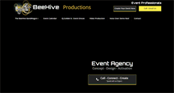 Desktop Screenshot of beehiveproductions.com